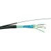 Кабель сетевой GEAR FTP 305м, cat.5e, CCA, 4*2*0,51, PVC+PE, outdoor, steel wire (GEC-FTPCCAOUTSC051305)