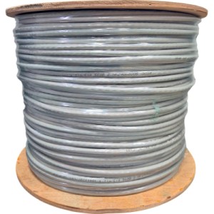 Кабель сетевой GEAR UTP 305м, cat.6, CU, 4*2*0,54, PVC, indoor, grey (GEC-UTPC6CU054305)