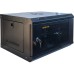 Шкаф настенный GEAR 6U 19'' 600x600x300 мм, + полка 19", black (GWMSN-6U-600-600)