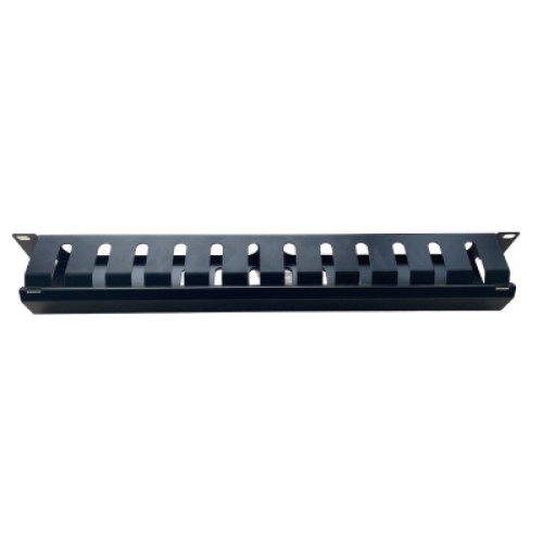 Кабельный организатор 19" 1U гребенчатый, цельнометалический GEAR (GCM-1U19INCH)