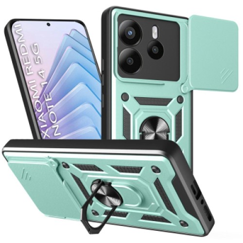 Чехол для мобильного телефона BeCover Military Xiaomi Redmi Note 14 5G Dark Green (712868)
