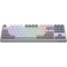 Клавиатура Hator Rockfall 3 Mecha TKL QMK/VIA Orange Wireless White (HTK851UA)