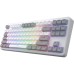 Клавиатура Hator Rockfall 3 Mecha TKL QMK/VIA Orange Wireless White (HTK851UA)