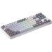 Клавиатура Hator Rockfall 3 Mecha TKL QMK/VIA Orange Wireless White (HTK851UA)