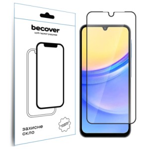 Стекло защитное BeCover Samsung Galaxy A16 4G SM-SM-A165/A16 5G SM-A166 Black (712860)