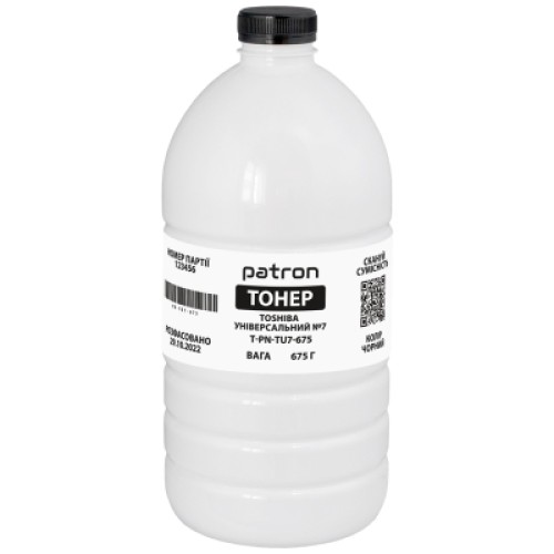 Тонер Toshiba universal 7, 675 г Patron (PN-TU7-675)