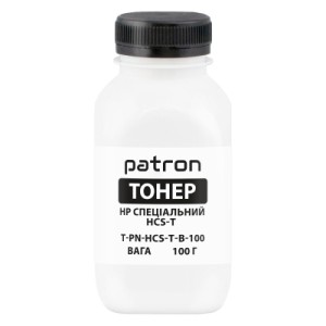 Тонер HP HCS-T, 100 г, black Patron (PN-HCS-T-B-100)