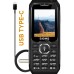 Мобильный телефон Sigma X-style 341 BRO Type-C Black (4827798368411)