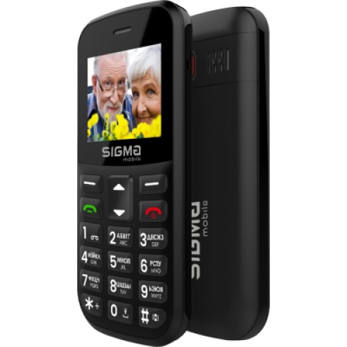 Мобильный телефон Sigma Comfort 50 EASY TYPE-C Black (4827798585214)