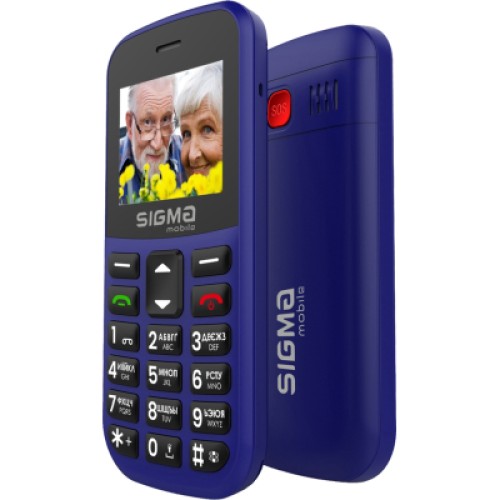 Мобильный телефон Sigma Comfort 50 EASY TYPE-C Blue (4827798585238)
