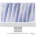 Компьютер Apple 24" iMac Retina 4.5K / Apple M4 (8-c/CPU, 8-c/GPU), 16, 256, Silver (MWUC3UA/A)
