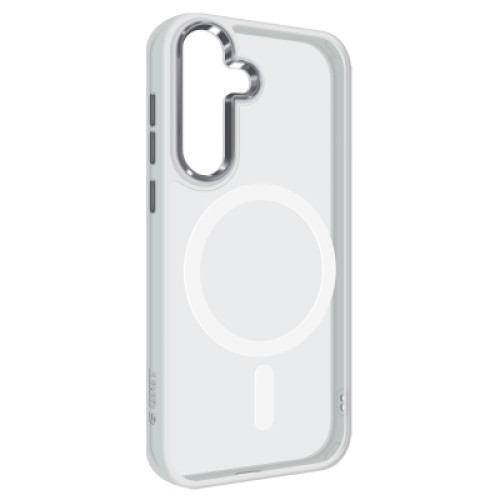Чехол для мобильного телефона Armorstandart Unit MagSafe Samsung S25 Matte Clear Silver (ARM82261)
