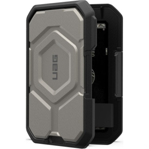 Чехол для мобильного телефона UAG Magnetic Wallet with Stand Black (964442114040)