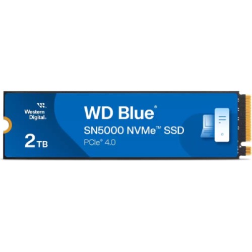 Накопитель SSD M.2 2280 2TB SN5000 WD (WDS200T4B0E)
