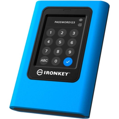 Накопитель SSD USB-C 3.84TB Kingston (IKVP80ES/3840G)