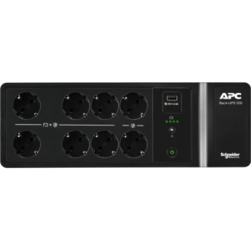 Источник бесперебойного питания APC Back-UPS 550VA, 300W (BE500G2-GR)