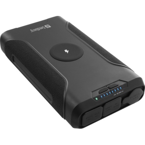 Батарея универсальная Sandberg 72000mAh, Survivor, DC/70W, PD/60W, QC3.0/18W, Cigar Lighter,Wireless (420-64)