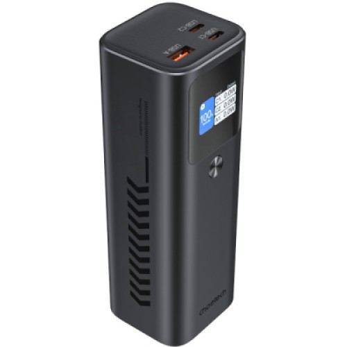 Батарея универсальная Choetech 27000mAh, PD/140W in/out, 2*USB-C/PD5.0, QC3.0/22W, TFT Display (B670-CCGY)