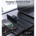 Батарея универсальная Choetech 27000mAh, PD/140W in/out, 2*USB-C/PD5.0, QC3.0/22W, TFT Display (B670-CCGY)