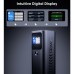 Батарея универсальная Choetech 27000mAh, PD/140W in/out, 2*USB-C/PD5.0, QC3.0/22W, TFT Display (B670-CCGY)