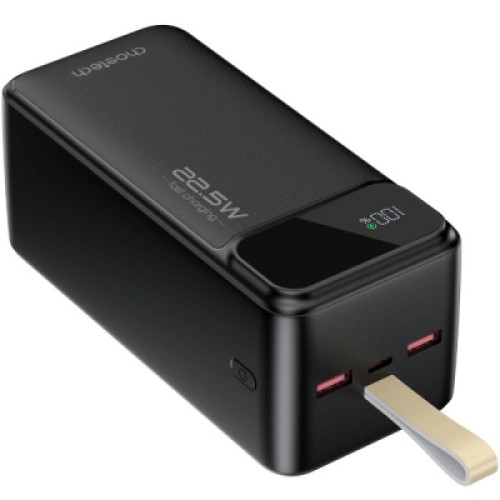 Батарея универсальная Choetech 50000mAh, PD QC/3.0/22.5W, USB-C In/out, 2*USB-A (B732-ACBK)