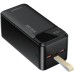 Батарея универсальная Choetech 50000mAh, PD QC/3.0/22.5W, USB-C In/out, 2*USB-A (B732-ACBK)