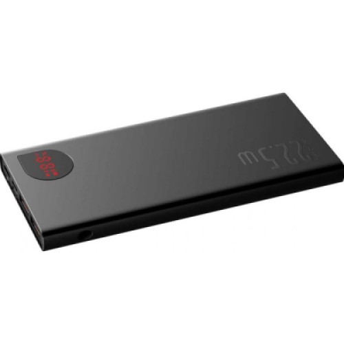 Батарея универсальная Baseus Adaman 10000mAh, PD QC/3.0/22,5W, black (PPAD070001)