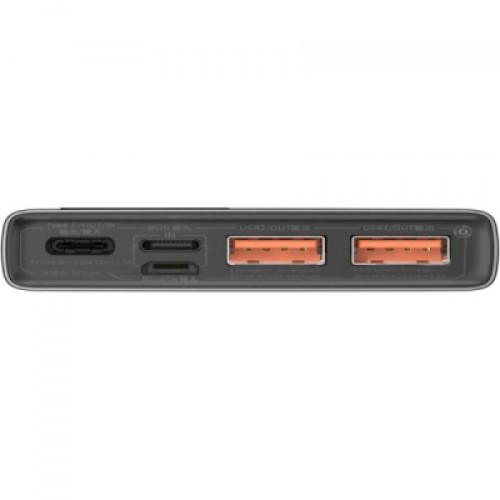 Батарея универсальная Baseus Adaman 10000mAh, PD QC/3.0/22,5W, black (PPAD070001)