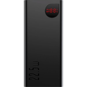 Батарея універсальна Baseus Adaman 10000mAh, PD QC/3.0/22,5W, black (PPAD070001)