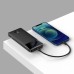 Батарея универсальная Baseus Bipow 10000mAh, 15W, MicroUSB, 2*USB, Type-C, black (PPBD050001)