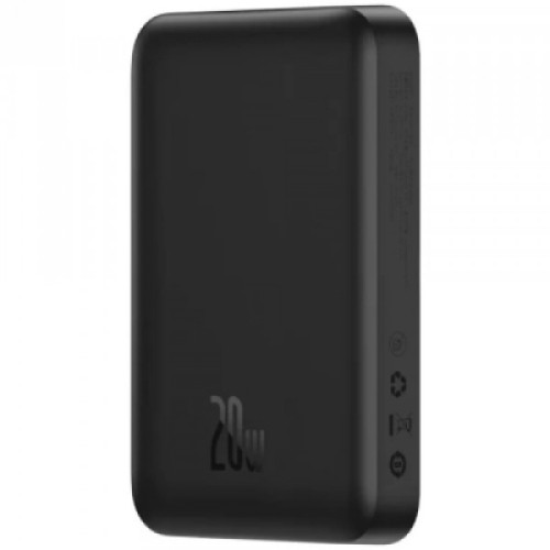 Батарея универсальная Baseus Magnetic Wireless Mini 10000mAh 20W, PD QC, black (PPCX070001)