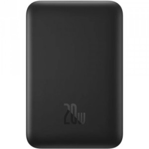 Батарея универсальная Baseus Magnetic Wireless Mini 10000mAh 20W, PD QC, black (PPCX070001)