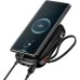 Батарея универсальная Baseus Qpow 20000mAh 20W, PD/3.0, QC/3.0, built-in lightning, black (PPQD060201)