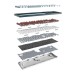 Клавиатура MONTECH MK105FR Full size FR USB UA Gray (MK105FR)