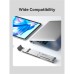 Подставка для ноутбука Vention Laptop X-type Stand Silver Aluminum Alloy (KDMI0)
