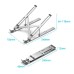 Подставка для ноутбука Vention Laptop X-type Stand Silver Aluminum Alloy (KDMI0)