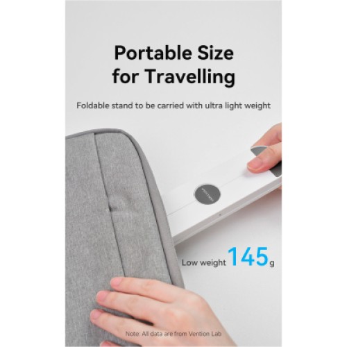 Подставка для ноутбука Vention Laptop X-type Stand White ABS 83-170мм (KDNW0)