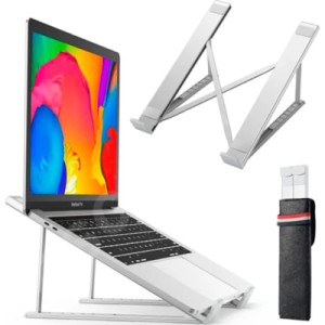 Підставка до ноутбука Vention Foldable 90-136mm Laptop up 15.6" stand silver (H055-SL)