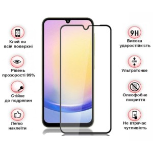 Стекло защитное BeCover Samsung Galaxy A26 SM-A266 Black (712885)