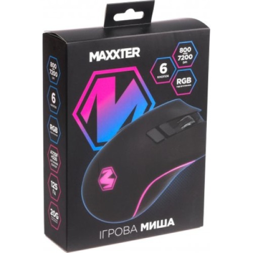 Мышка Maxxter McG-7B-I725 USB Black (McG-7B-I725)