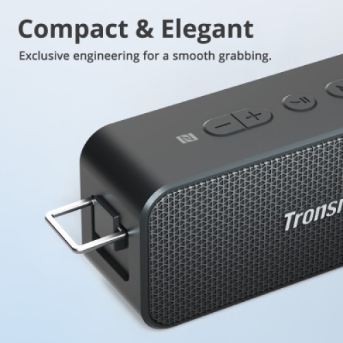 Акустическая система Tronsmart T2 Plus Upgraded Black (1019754)