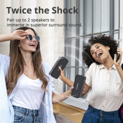 Акустическая система Tronsmart T2 Plus Upgraded Black (1019754)