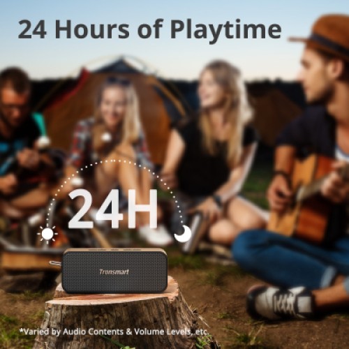 Акустическая система Tronsmart T2 Plus Upgraded Black (1019754)