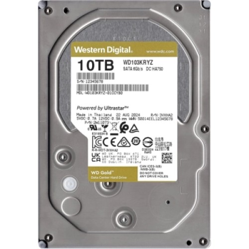 Жесткий диск 3.5" 10TB WD (WD103KRYZ)