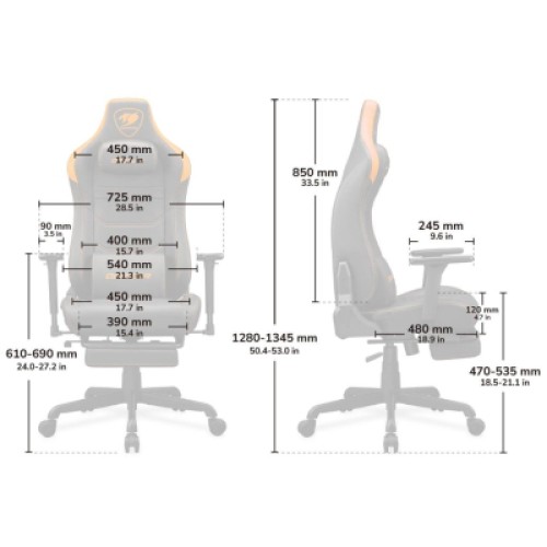 Кресло игровое Cougar Armor EVO S
