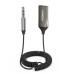 FM модулятор Ugreen Bluetooth 5.0 Aux with mic CM309 UGREEN Black (70601)