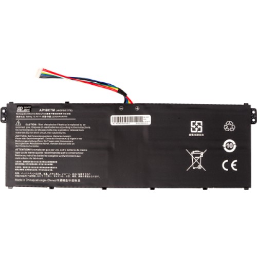 Аккумулятор для ноутбука ACER Swift 3 (AP18C7M) 15.4V 3200mAh PowerPlant (NB410750)
