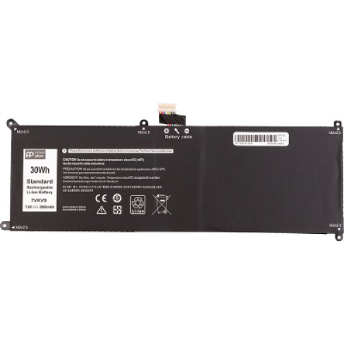Аккумулятор для ноутбука DELL Latitude 12 7275 (7VKV9) 7.6V 3900mAh PowerPlant (NB442041)