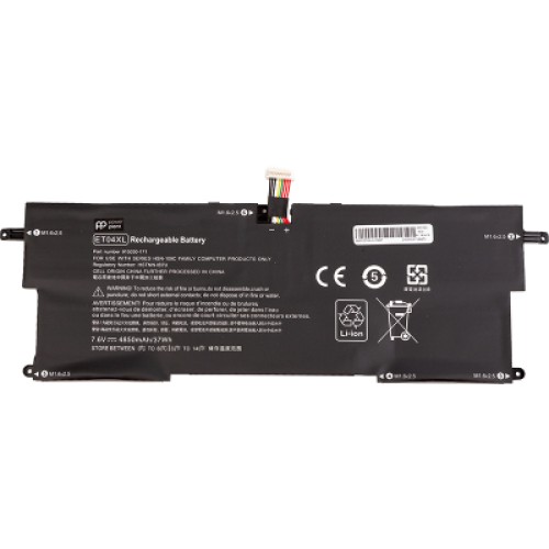 Аккумулятор для ноутбука HP EliteBook X360 1020 G2 Series (ET04XL) 7.7V 4850mAh PowerPlant (NB462315)
