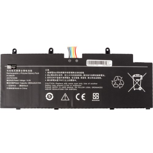 Аккумулятор для ноутбука Xiaomi Mi RedmiBook Pro 14 2021 (R14B02W) 14.8V 2800mAh PowerPlant (NB530076)